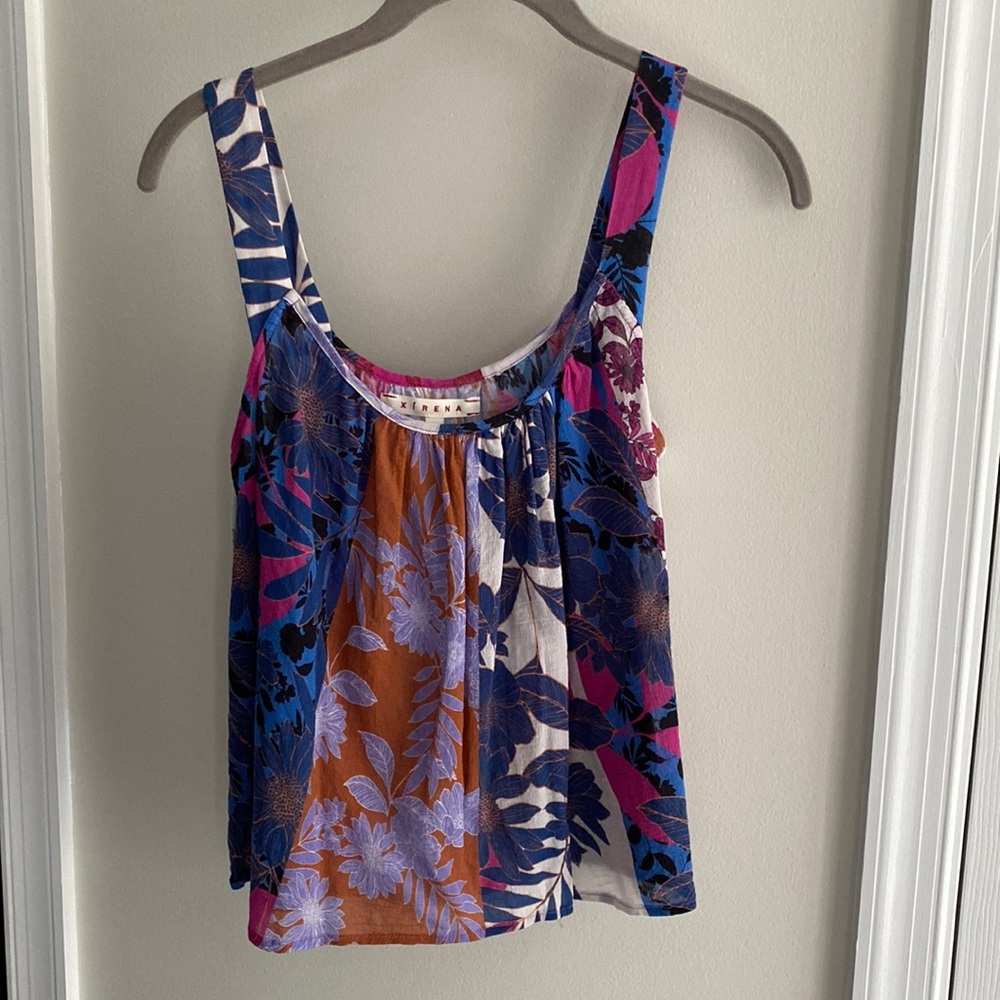 Xirena adjustable straps cotton top